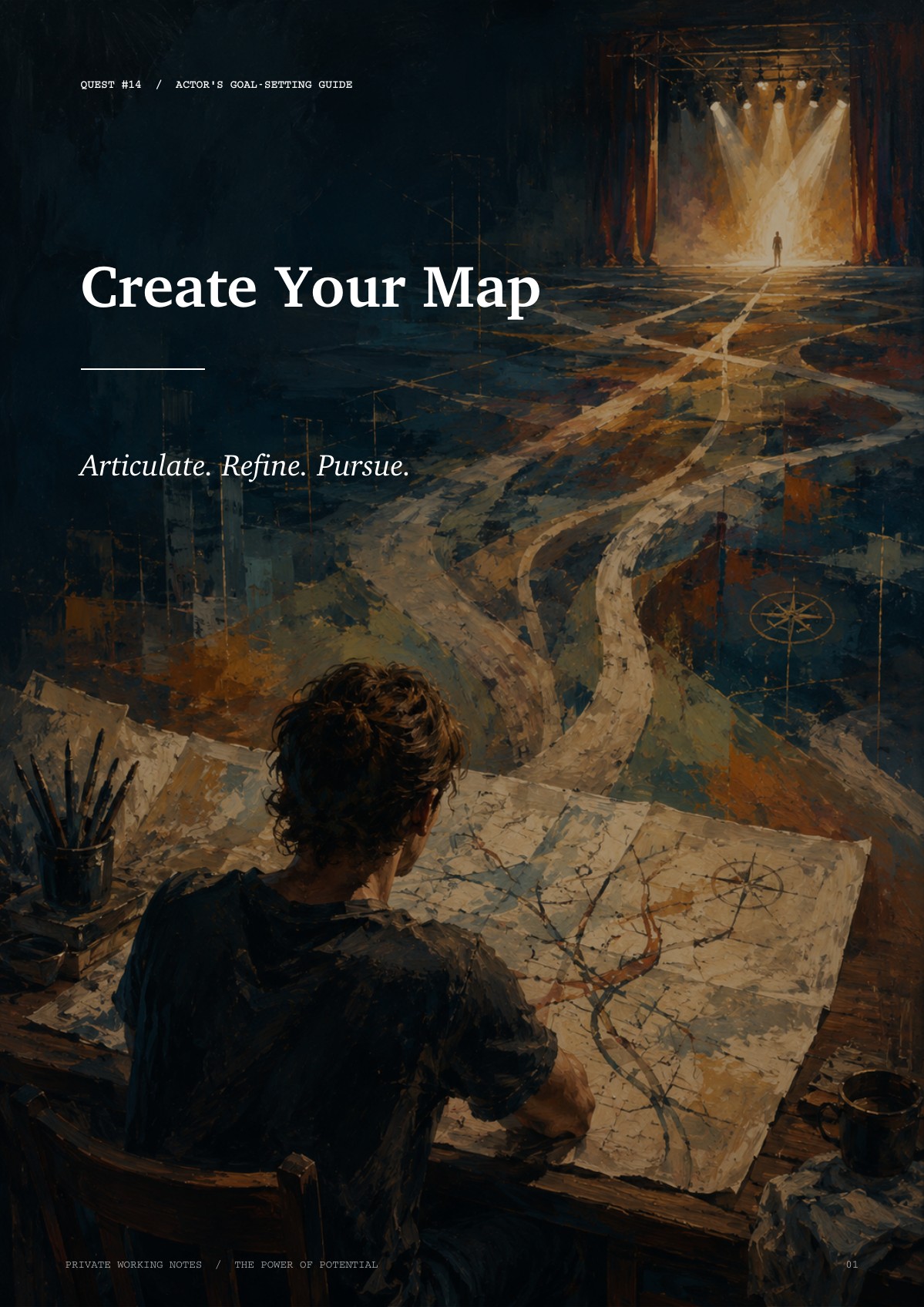 Create Your Map, the actor's goal-setting guide